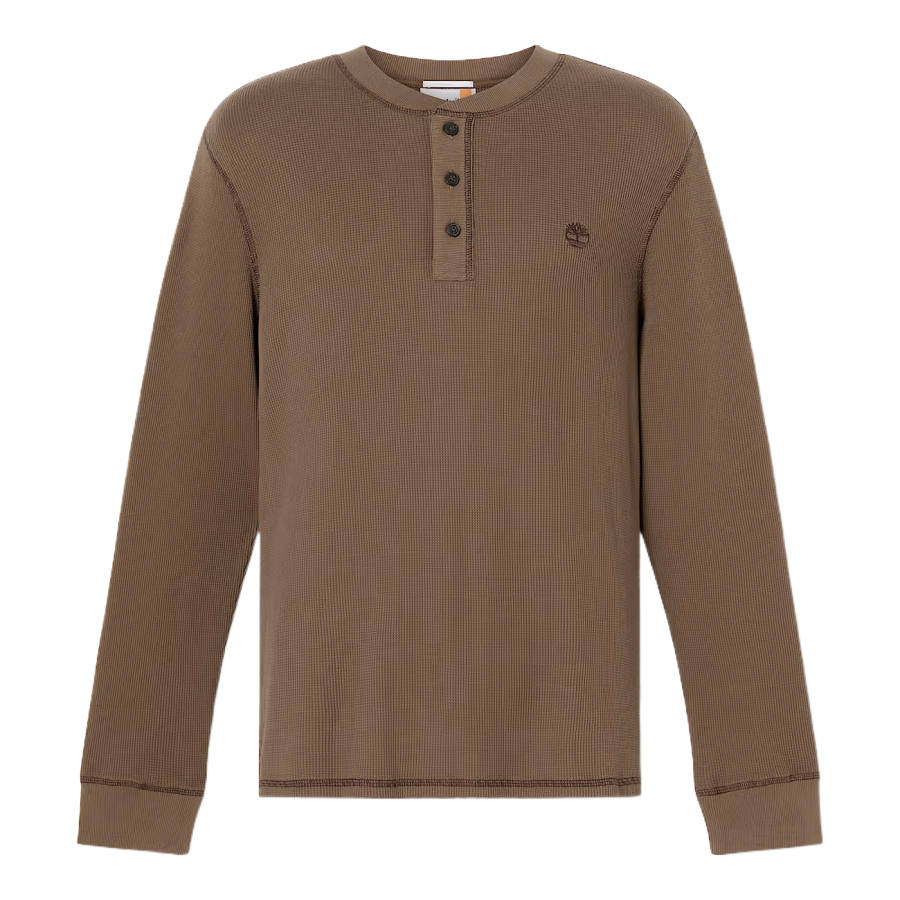 Timberland Polo Shirts Men's Brown Crew Neck Moderate