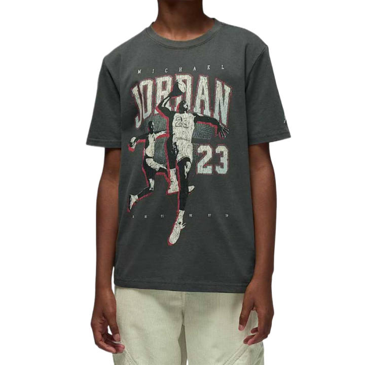 Jordan Jordan Kids T Shirts Crew Neck Moderate