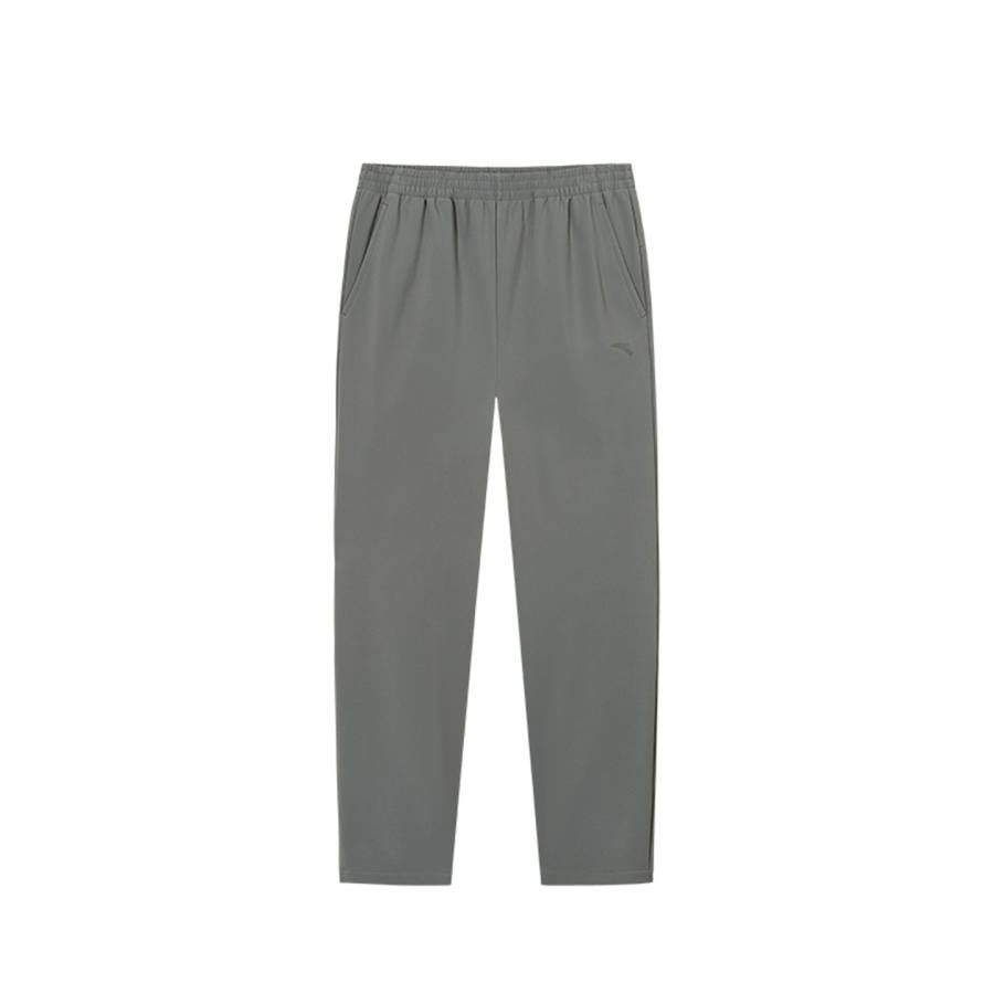 ANTA Casual Pants Men's Dark Umber Gray 3 Moderate Straight Fit Pants