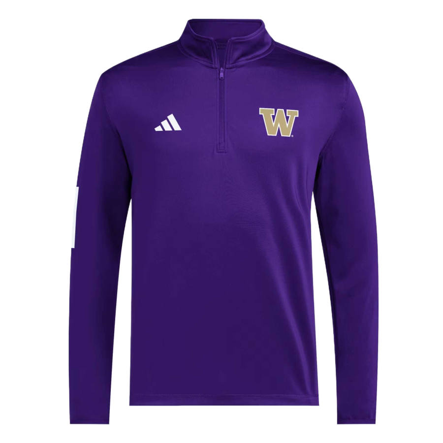 Adidas Adidas Lifestyle Washington Huskies Salute To Service Coached 1/2 Zip Jacket Men's
