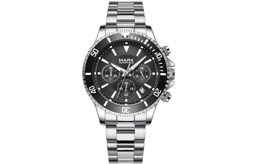 FAIRWHALE Starlight Collection Green Water God Quartz Movement Metal Strap Watch Men's Watches Green Dial