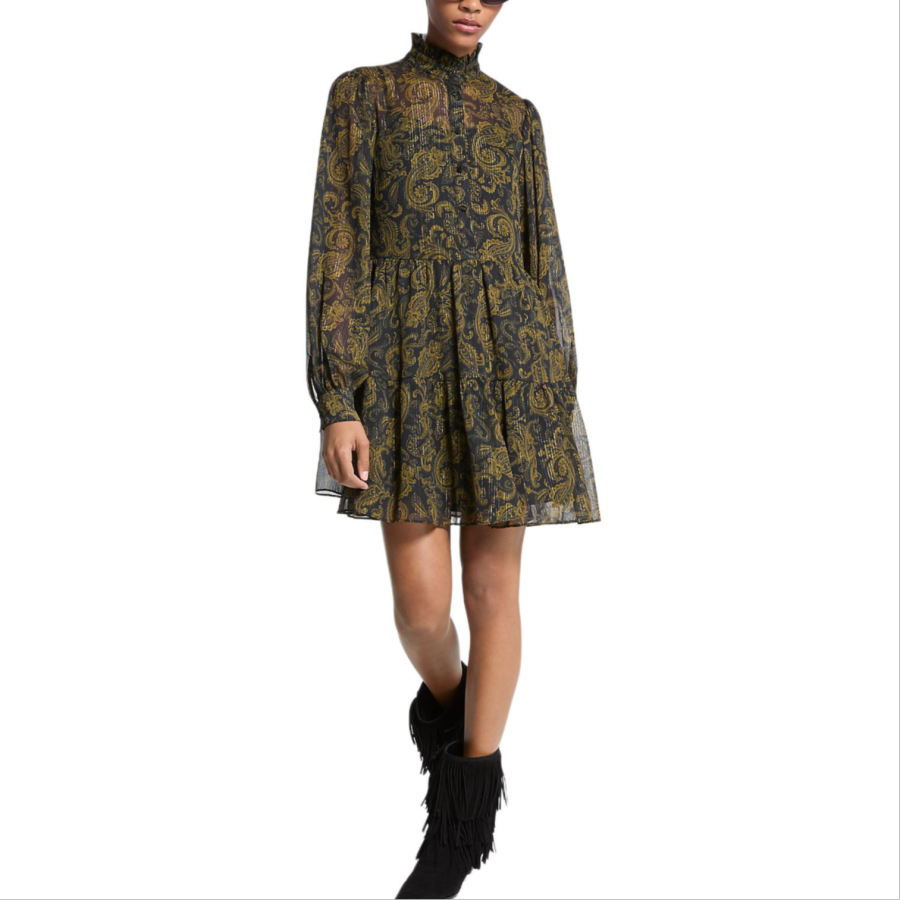 MICHAEL KORS Long Sleeved Dress Women's
