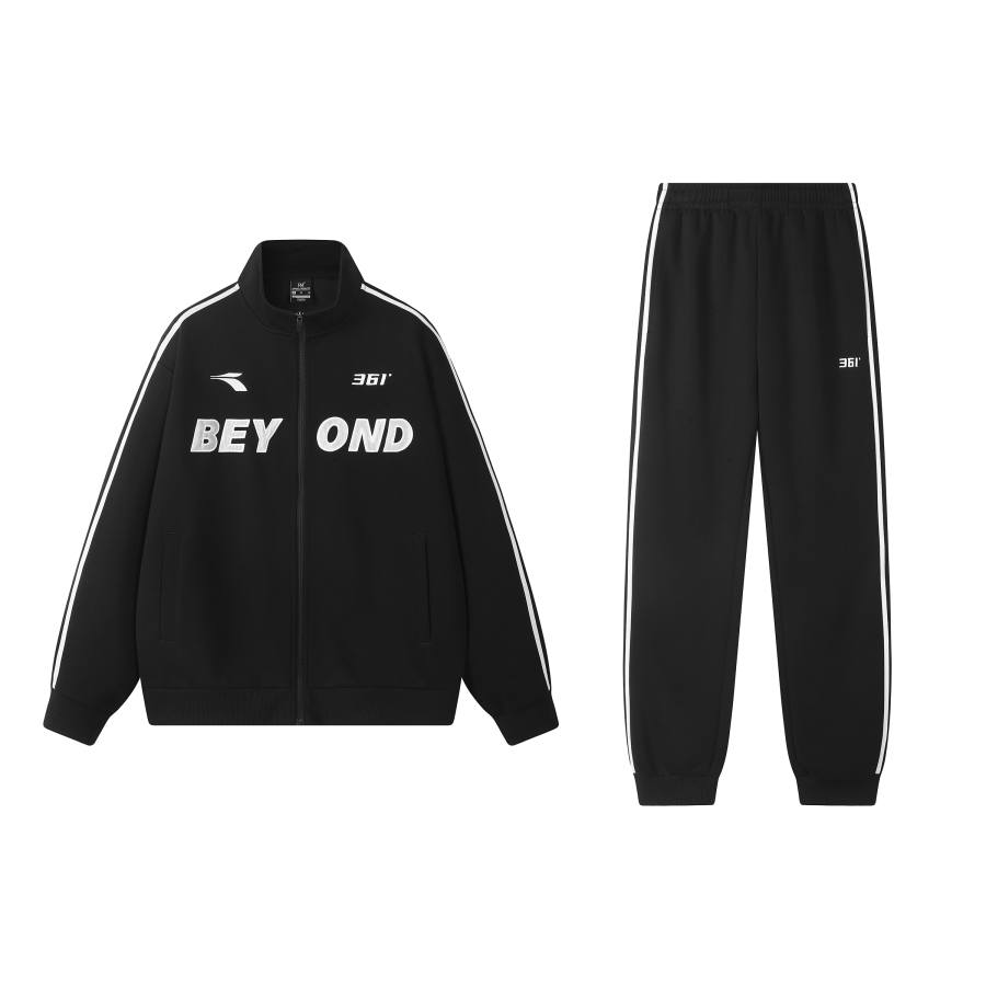 361° Casual Sportswear Unisex Stand Collar Moderate
