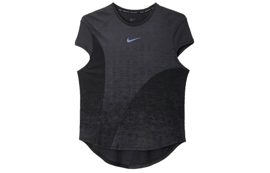 Nike Nike T Shirts Women's Black Crew Neck Moderate Straight Fit