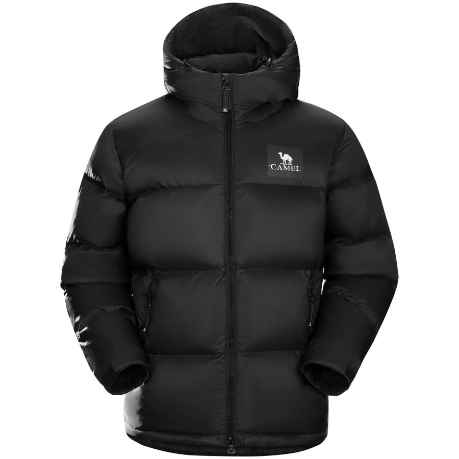 CAMEL CAMEL Men's Cold Resistant Thermal Down Jacket Puffer Jacket Coat Unisex