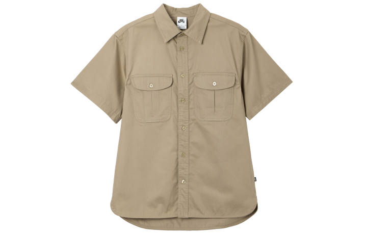 Nike Nike Shirts Unisex Khaki Lapel Moderate Other