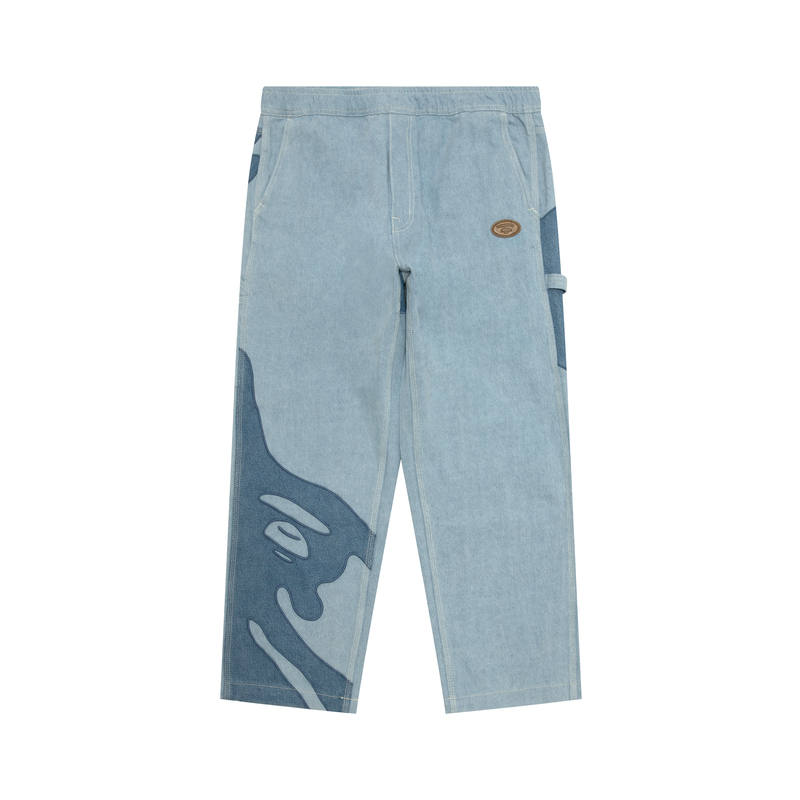 Aape Aape logo-patch trousers