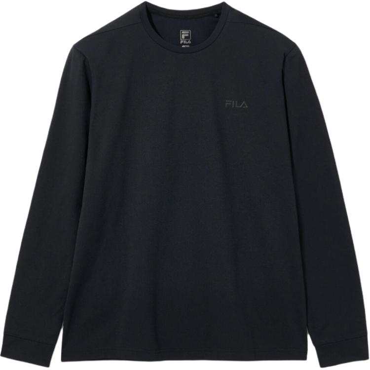 FILA T Shirts Unisex Black Crew Neck
