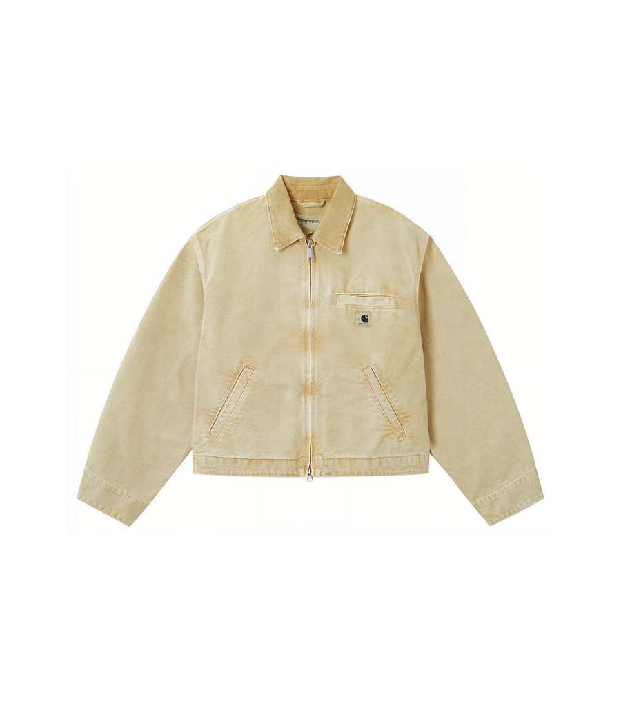 Carhartt WIP Jackets Women's BGX/Beige Yellow Lapel Moderate Other