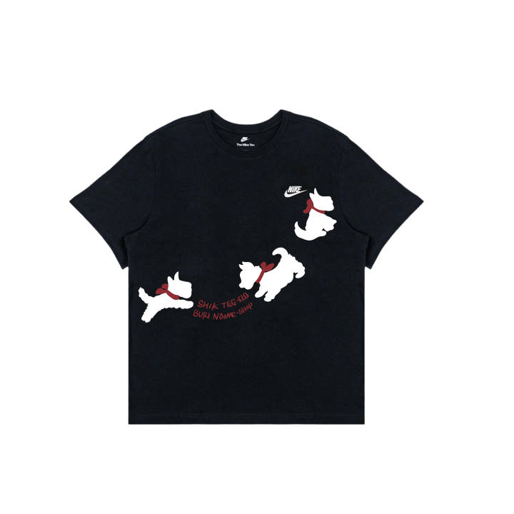 Nike Nike T Shirts Men's Black Crew Neck Moderate