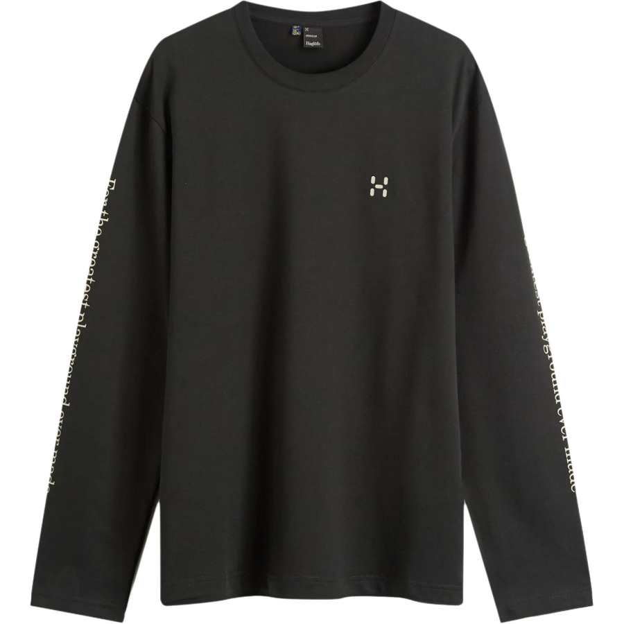 HAGLÖFS Brand T Shirt Men's Pure Black