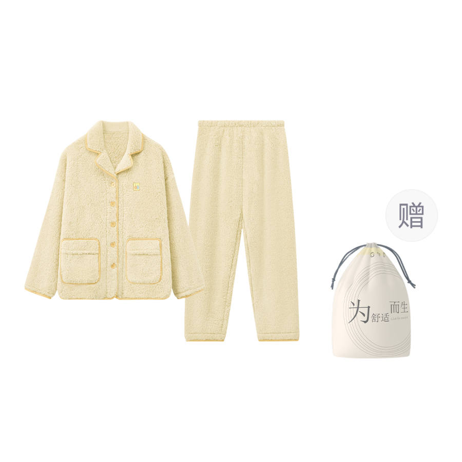 HONGDOUJUJIA Red Beans At Home Pajamas Women's
