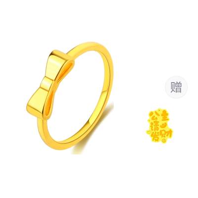 ZHOUBAIFU Gold Ring Women's