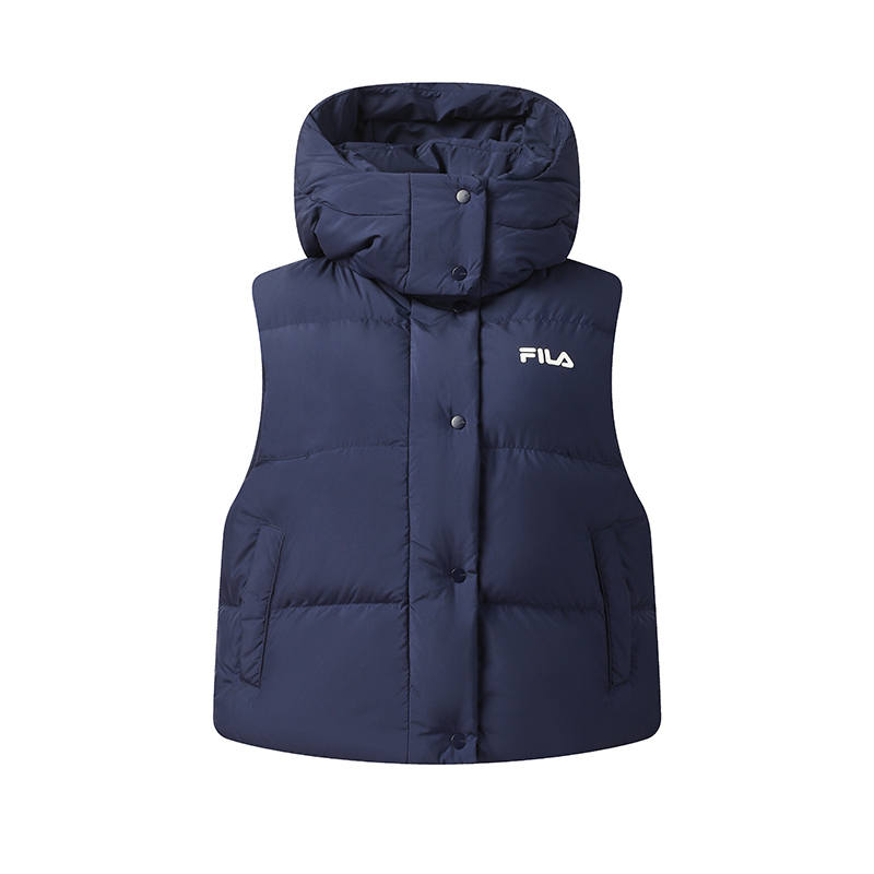 FILA ORIGINALE Down Vest Women's Vintage Blue