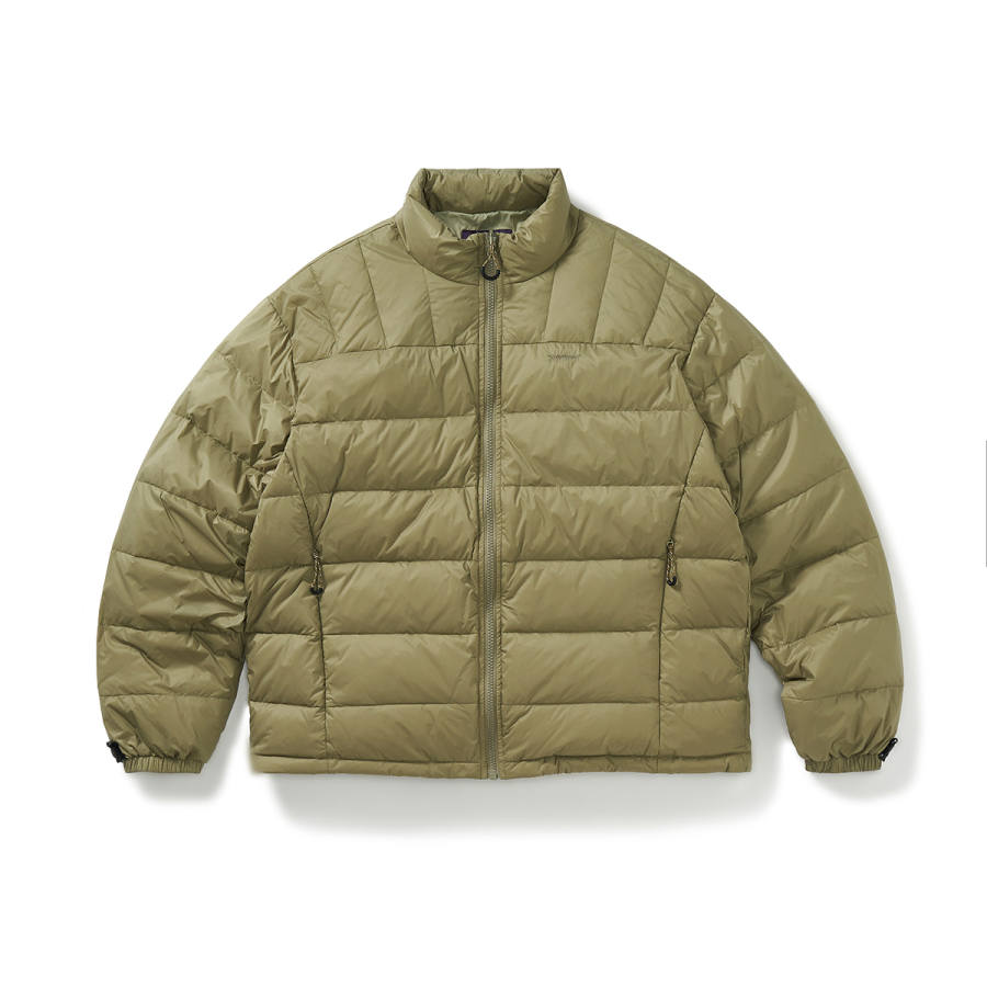 714STREET Down Jackets Unisex Stand Collar Lightweight 3 In 1 Down Jacket