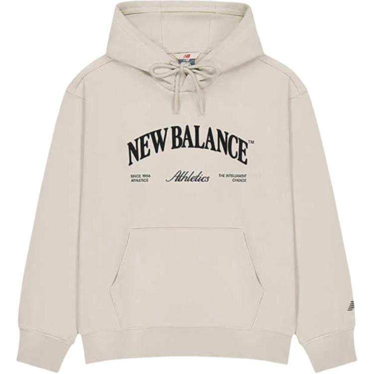 New Balance New Balance Sweatshirts Women's Light Gray Hooded Non Detachable Moderate Regular