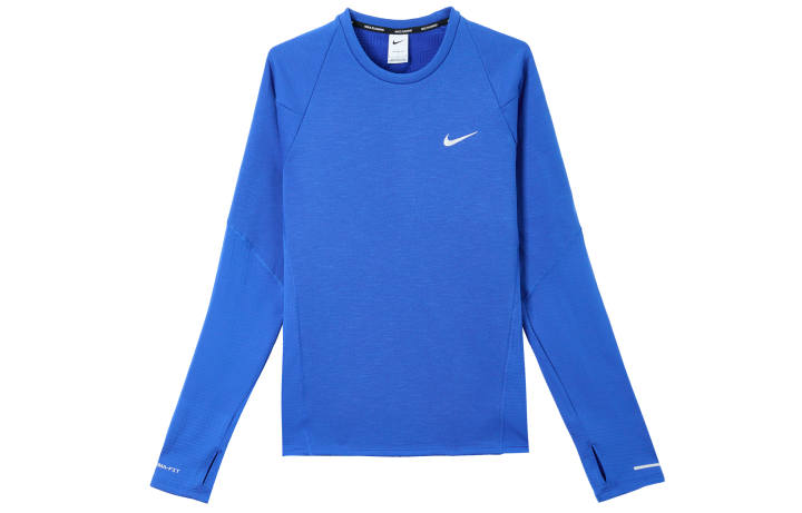 Nike Nike Elemental T Shirts Men's Game Royal Blue Crew Neck Moderate Straight Fit