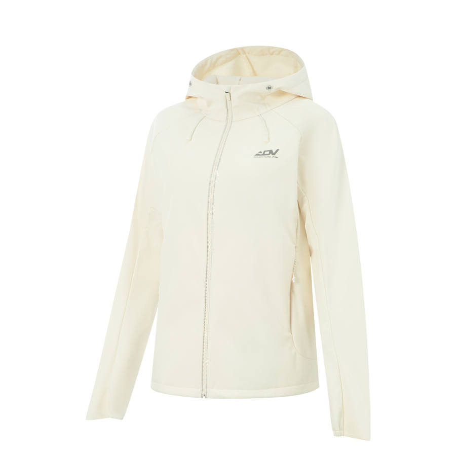 Li-Ning Li Ning Running, Fleece Lined Thermal, Windproof Water Repellent Hooded Sports Fashion Versatile Casual