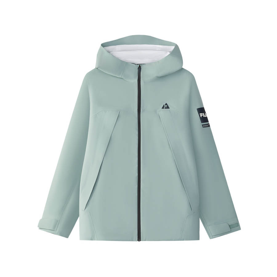 FILA KIDS Windbreaker Jacket PERFORMANCE FPH Lightweight Breathable Loose Fit Hooded Kids'