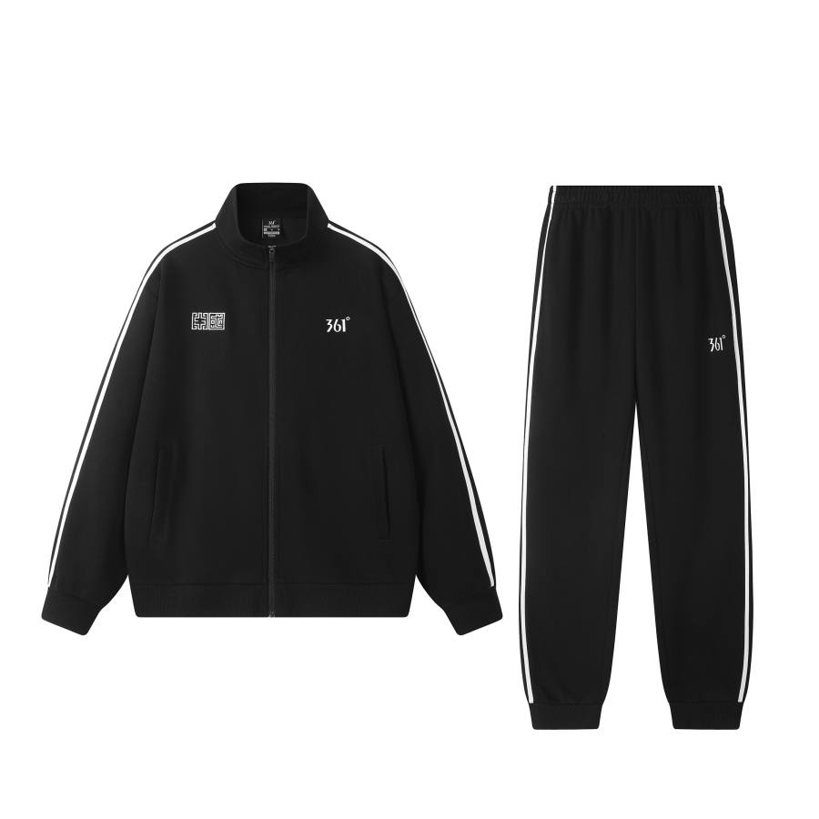 361° Casual Sportswear Unisex Stand Collar Moderate