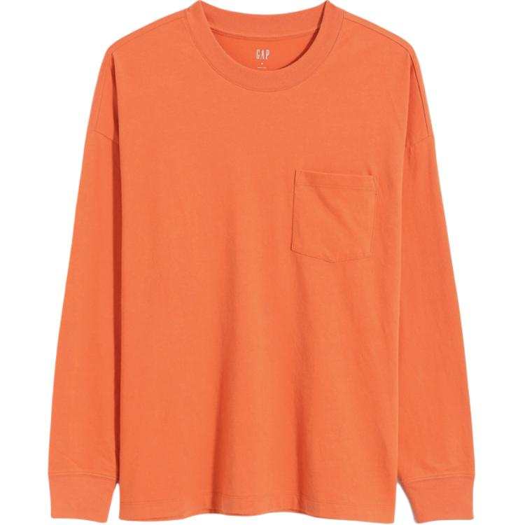 GAP GAP T Shirts Men's Crew Neck Moderate
