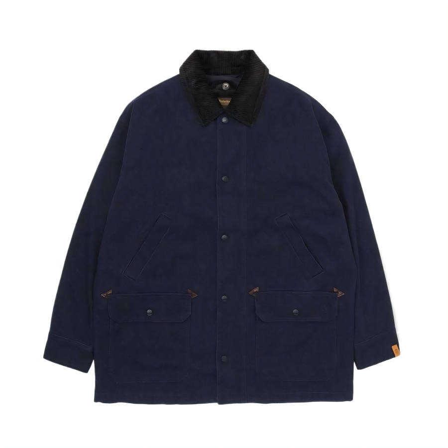 Timberland Jackets Unisex Dark Blue Lapel Moderate Other