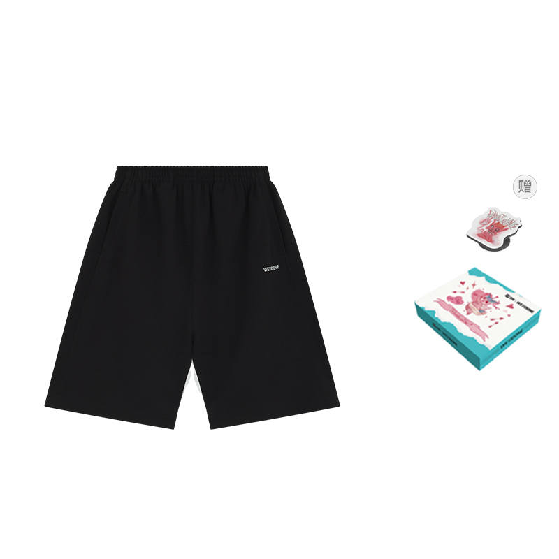WE11DONE WE11DONE Casual Shorts Unisex Black