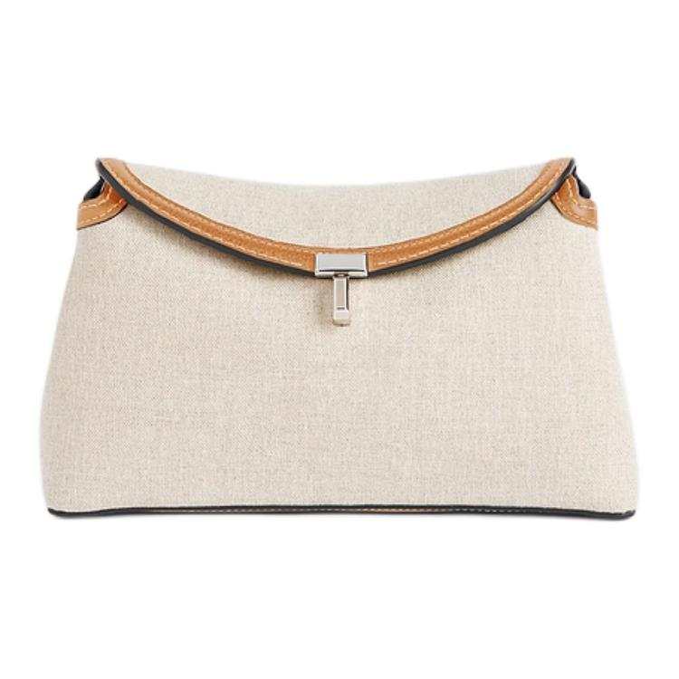 Toteme T-Lock clutch bag