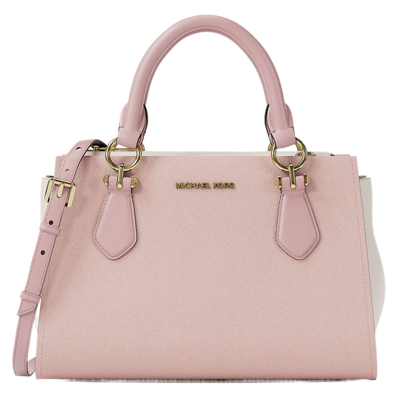 MICHAEL KORS Marilyn Cow Leather Handbag Small Women's Pink