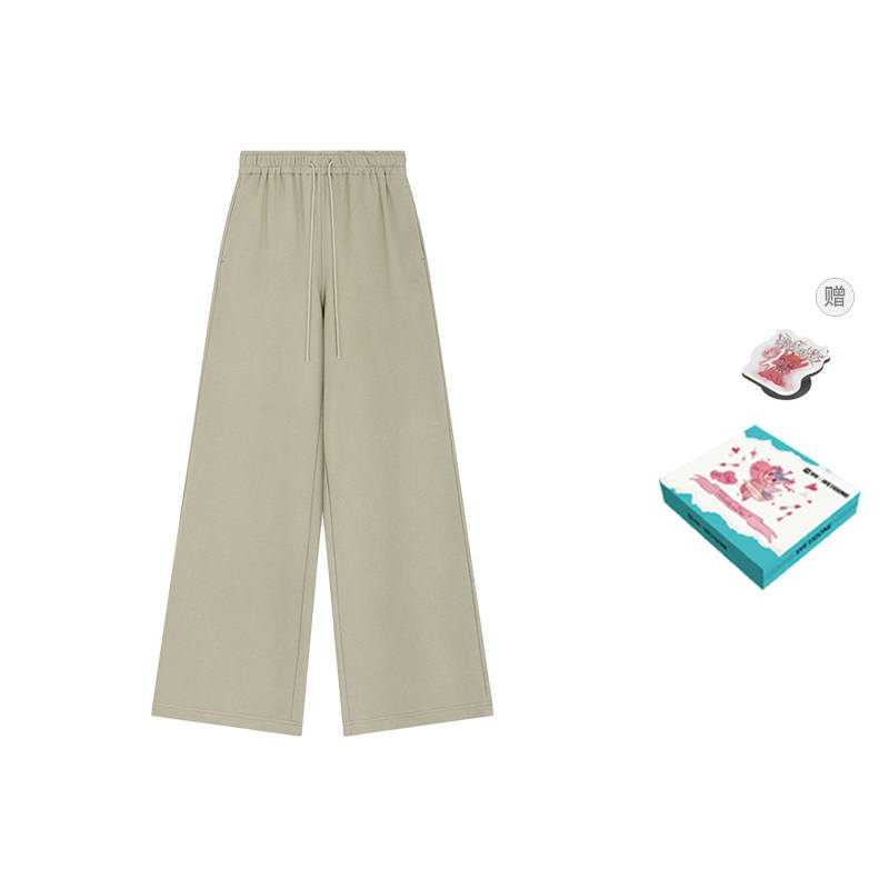 WE11DONE PS25 Casual Sweatpants Women's Khaki