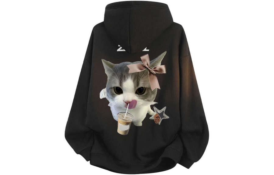 ZIAREL Sweatshirts Unisex Hooded Moderate Heavyweight
