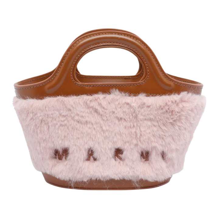MARNI MARNI TROPICALIA Polyester Shoulder Bag, Crossbody Bag, Handbag Small Women's Pink