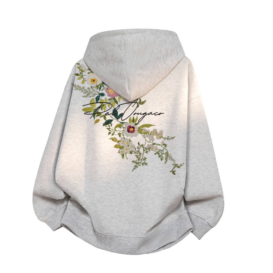 PAL ONGACO Sweatshirts Unisex Hooded Moderate Cardigan