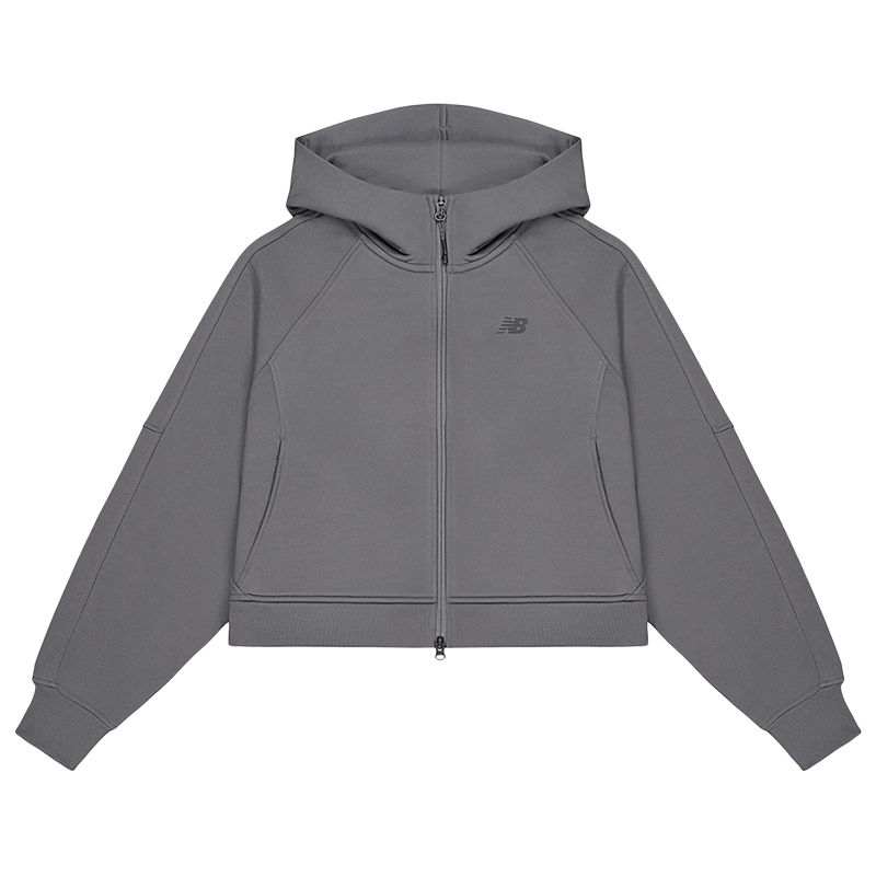 New Balance New Balance Jackets Women's Dark Gray Hooded Moderate Other