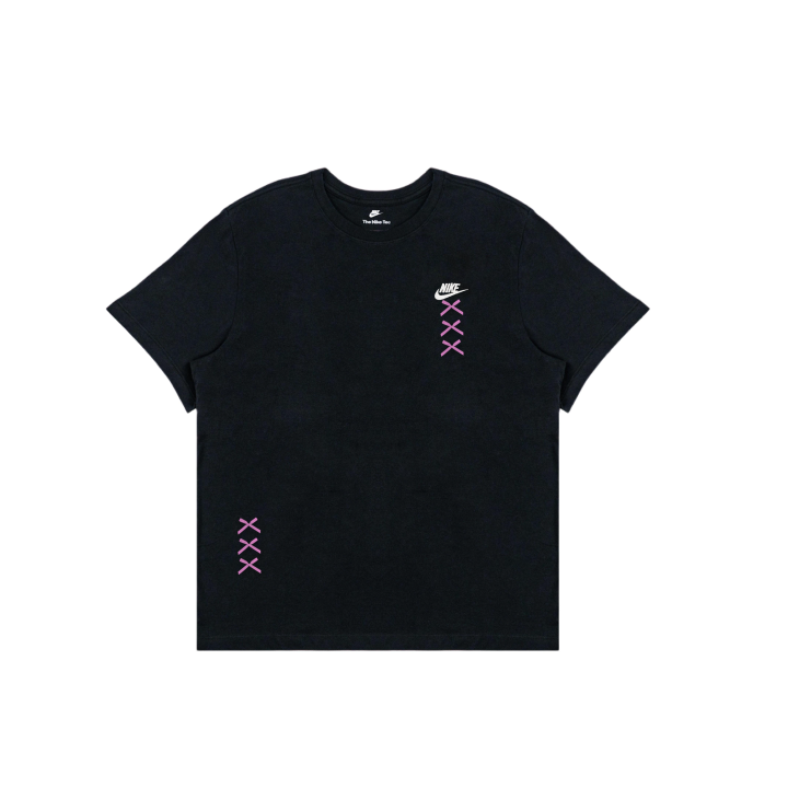 Nike Nike T Shirts Men's Black Crew Neck Moderate