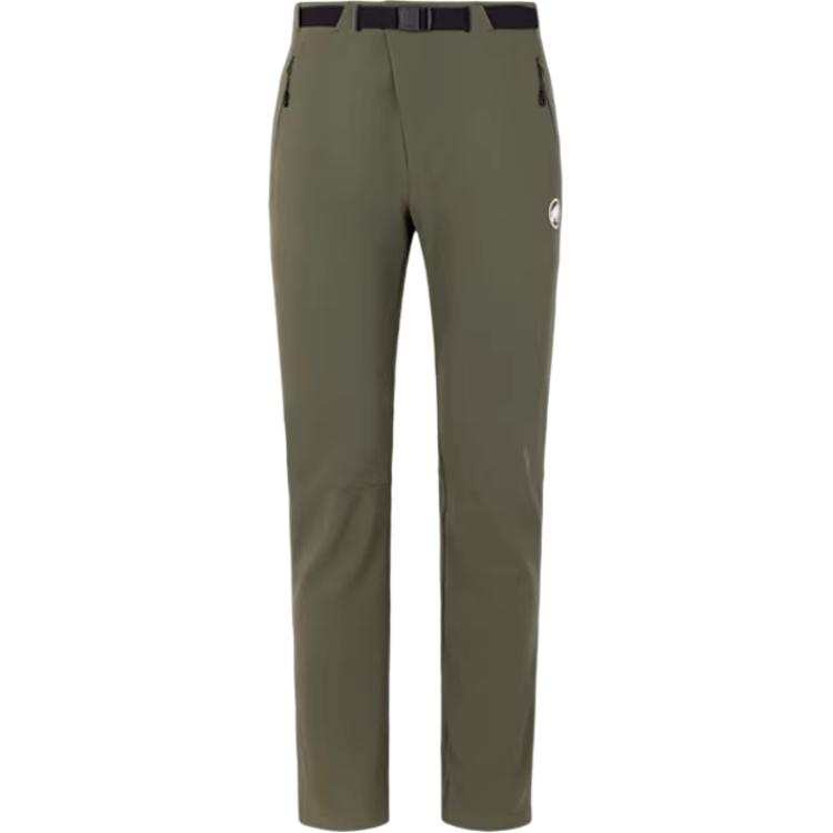 MAMMUT Clion Fleece Lined Thermal Windproof Water Repellent Softshell Windbreaker Pants Unisex