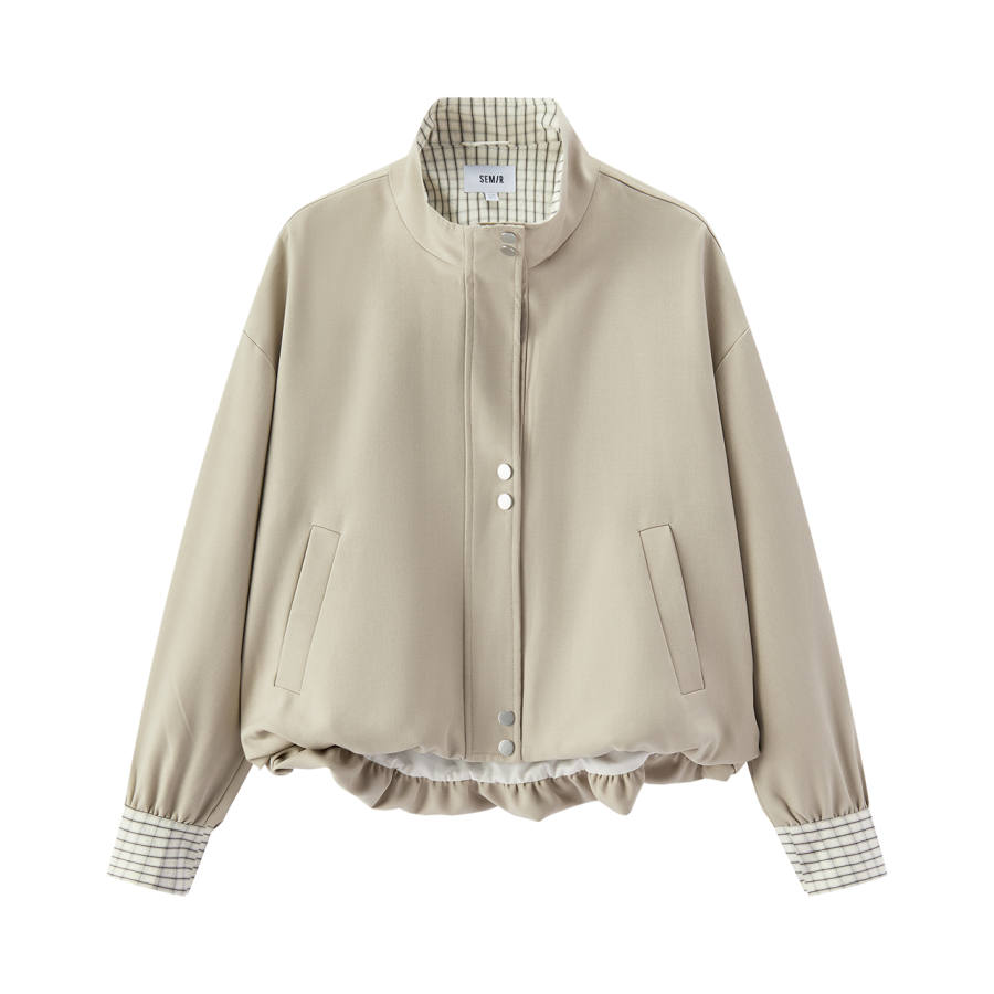 Semir Jackets Women's Stand Collar Moderate Other