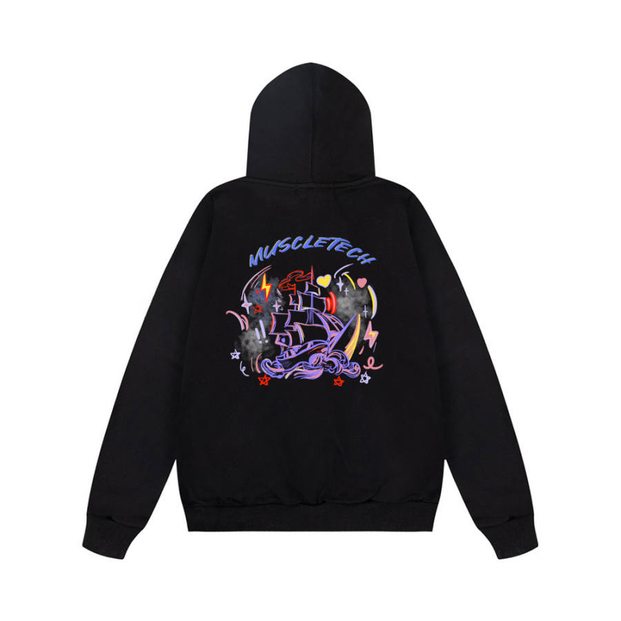 MUSCLETECH MUSCLETECH Sweatshirts Unisex Hooded Moderate Regular