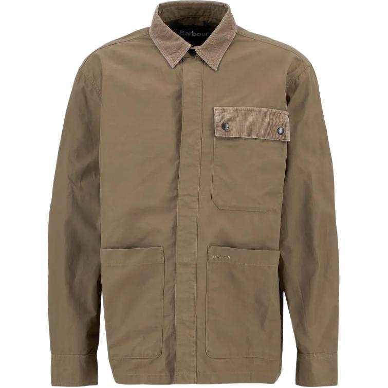 BARBOUR BARBOUR Jackets Men's Khaki Lapel Moderate Other
