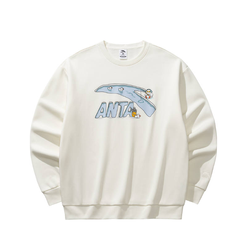 ANTA Anta Sweatshirt Men's Ivory White