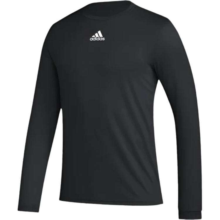 Adidas Adidas Clothing T Shirts Women's Black Crew Neck