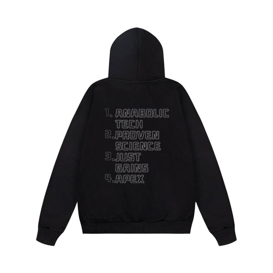 MUSCLETECH Sweatshirts Unisex Hooded Moderate Regular
