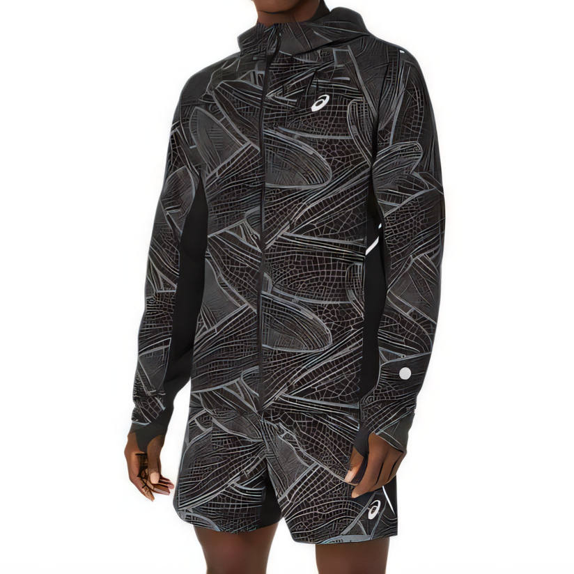 ASICS ASICS LITE SHOW Jackets Men's Performance Black Hooded Moderate Other
