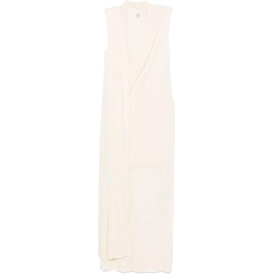 Toteme overlapped scarf dress