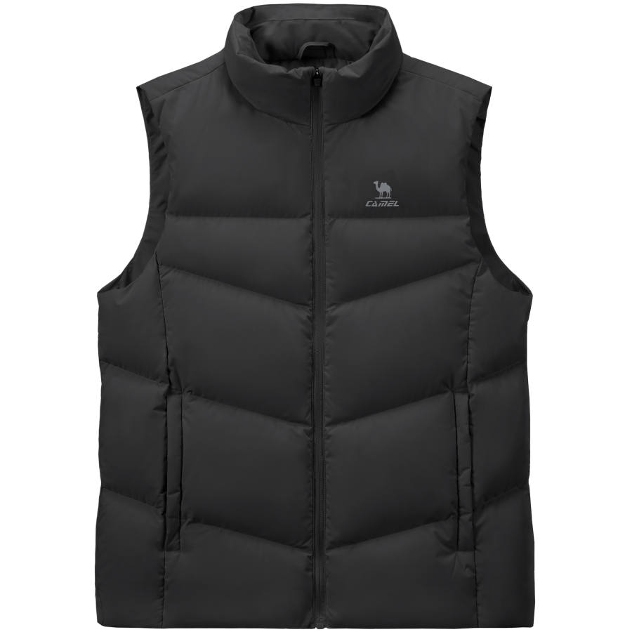 CAMEL CAMEL Warm Fleece Collection Down Vest Men's
