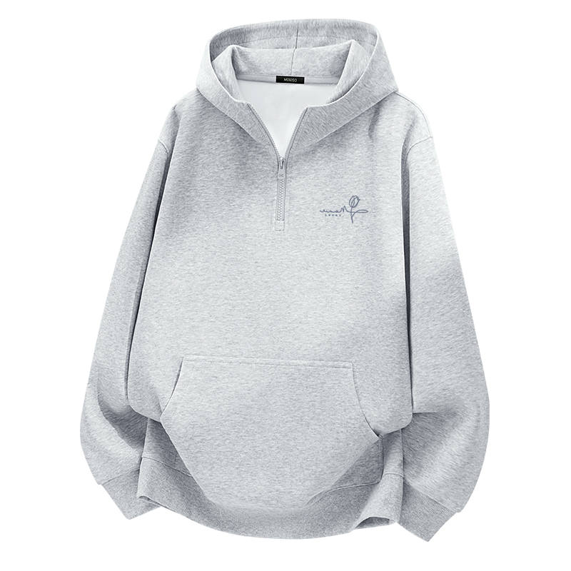 MINISO Sweatshirts Unisex Hooded Moderate Heavyweight