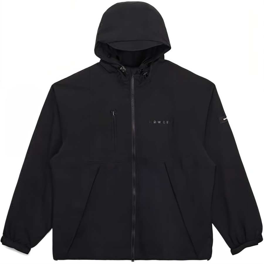 New Era Jackets Unisex Black Hooded Non Detachable Moderate Other