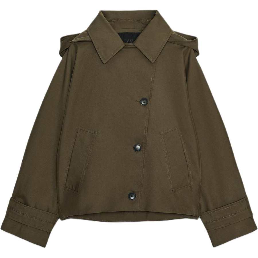 ZARA ZW Series Trench Coat Women's