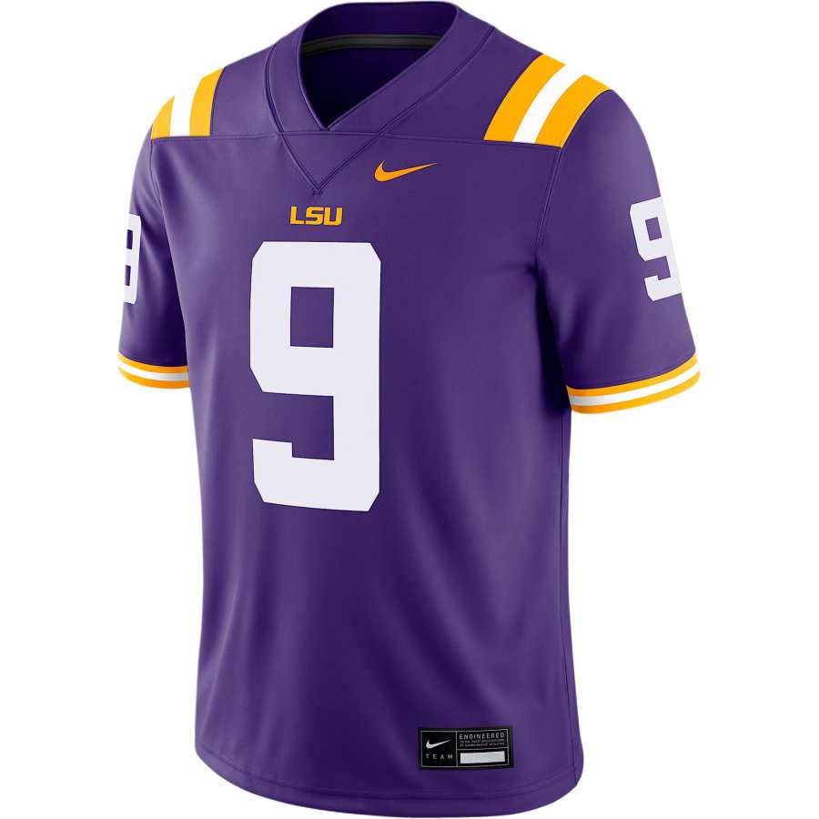 Nike Nike Joe Burrow Lsu Men’s Nike Dri-FIT College Game Jersey