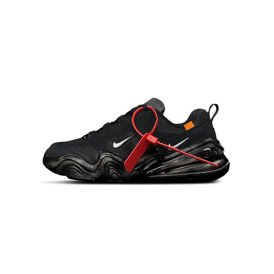 Nike Nike Tech Hera Tower Rabbit Coexistence Abrasion Resistant Abrasion Resistant Low top Casual Shoes Unisex Black